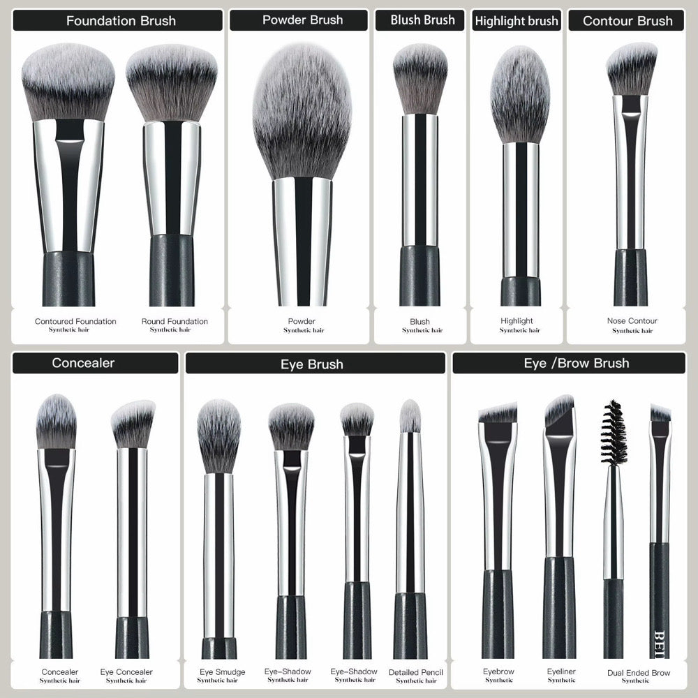 15 piece Professional Makeup Brush Set